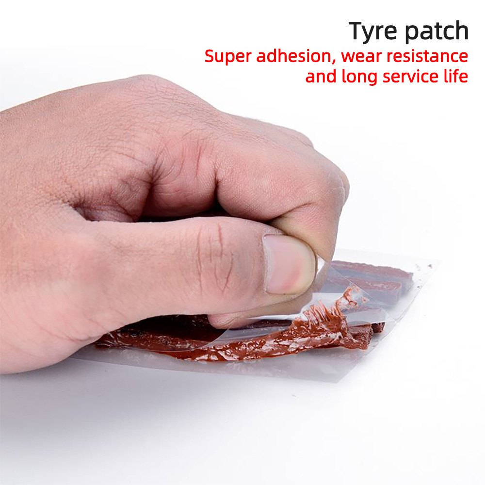 100*6mm car tyre repair supplies car tyre tendon strips vacuum tyre repair strips