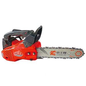 Professional Petrol Wood Saw 25.4CC Top Handle Chainsaw 12 inch gasoline chainsaw