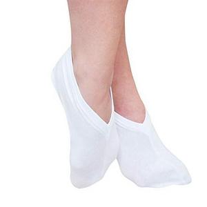 Hot Sale Soften Anti Slip Moisturizing Spa Foot Skin Care Exfoliating Heels Moisturizing Gel Socks For Dry Cracked