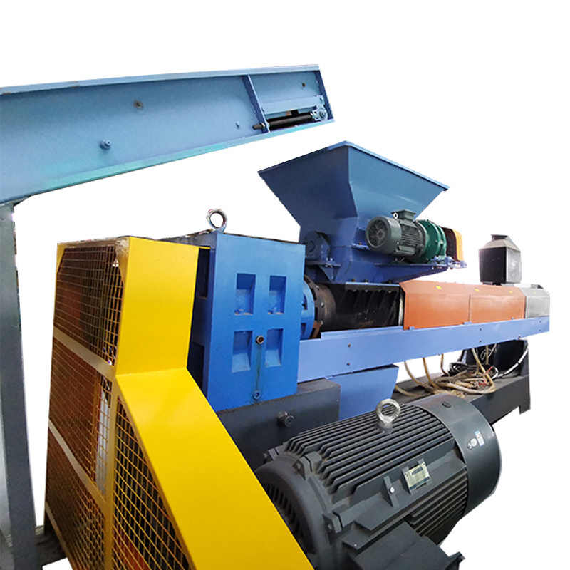 New Design Pp Pet Pvc Hdpe Plastic Granules Double Screw Extruder plastic Pellet Making Machine