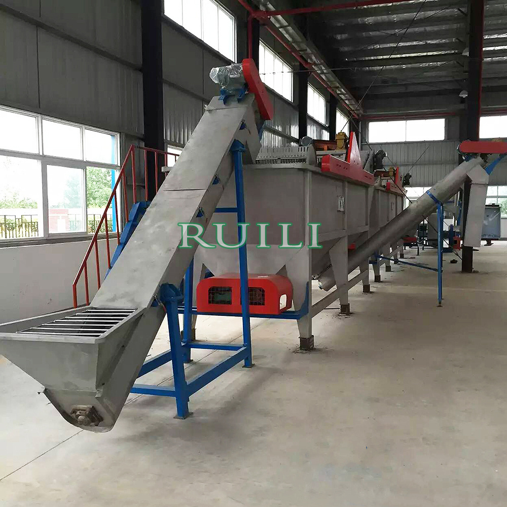 PE PP Film recycling and washing line pet bottle plastic recycling machine