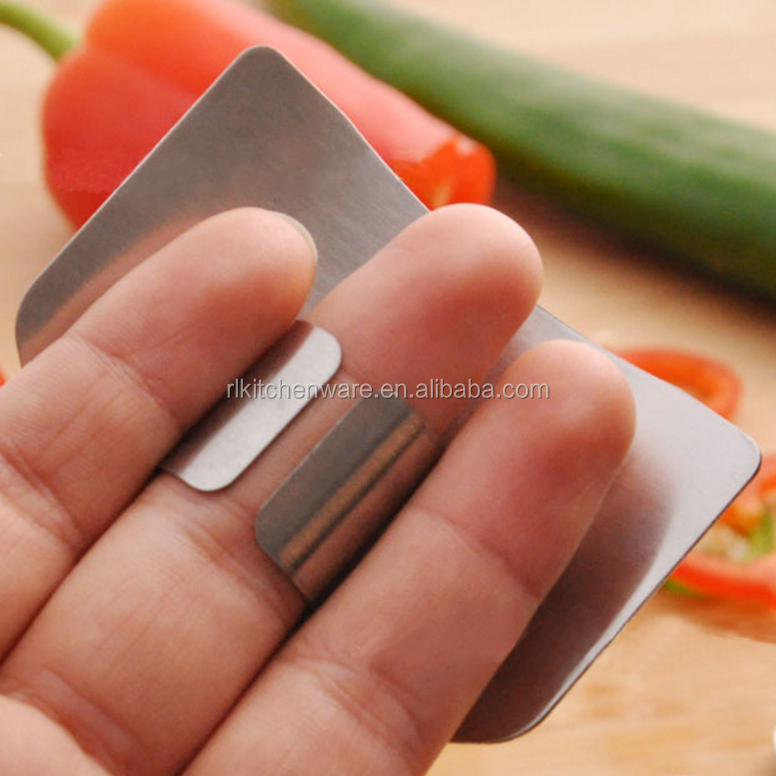 Smart kitchen accessories finger protector stainless steel cutting finger guard