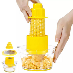 Hot Sale Kitchen Tools 3 in 1 Multi-Functional Corn Stripper Corn Peeler