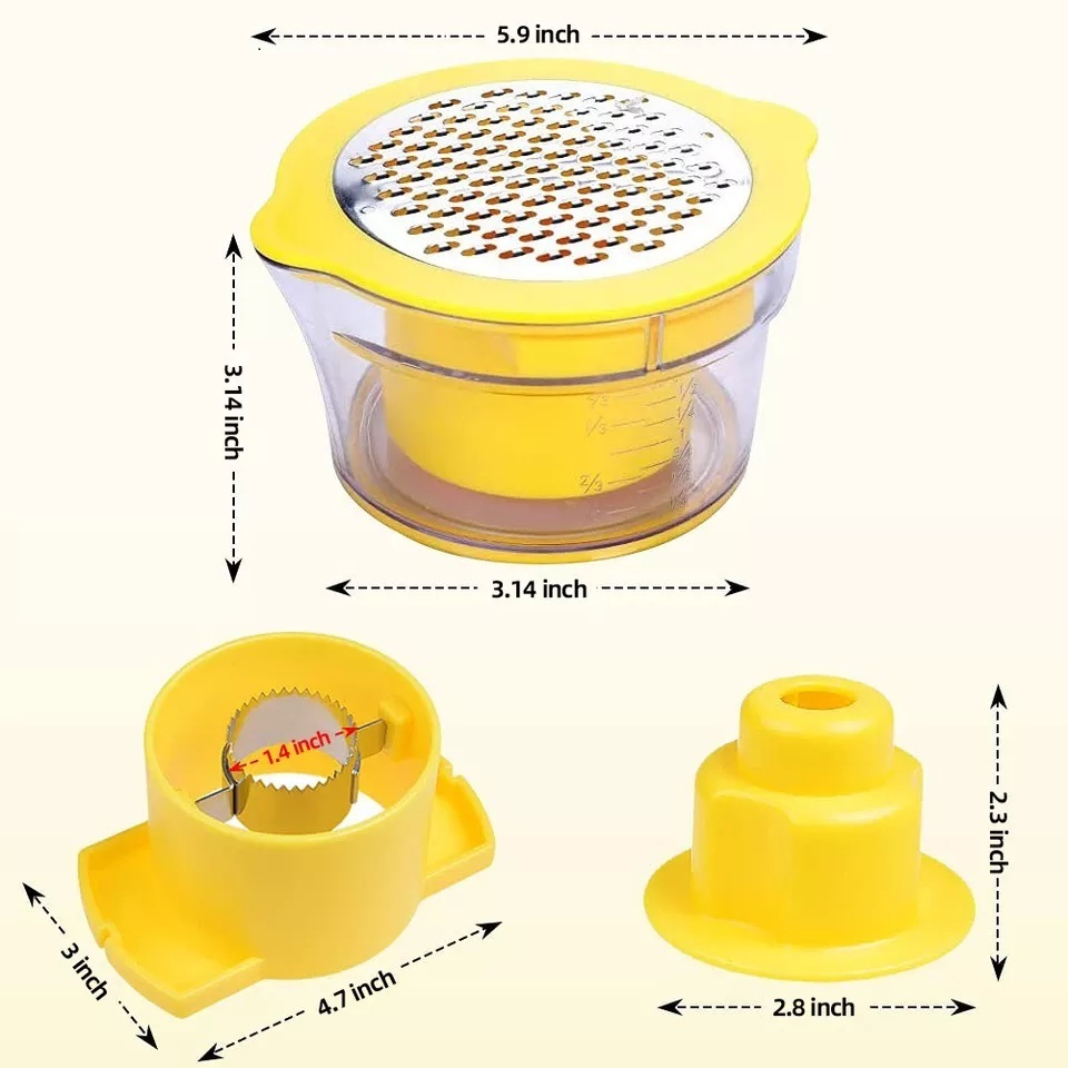 Hot Sale Kitchen Tools 3 in 1 Multi-Functional Corn Stripper Corn Peeler