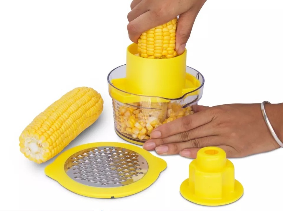 Hot Sale Kitchen Tools 3 in 1 Multi-Functional Corn Stripper Corn Peeler