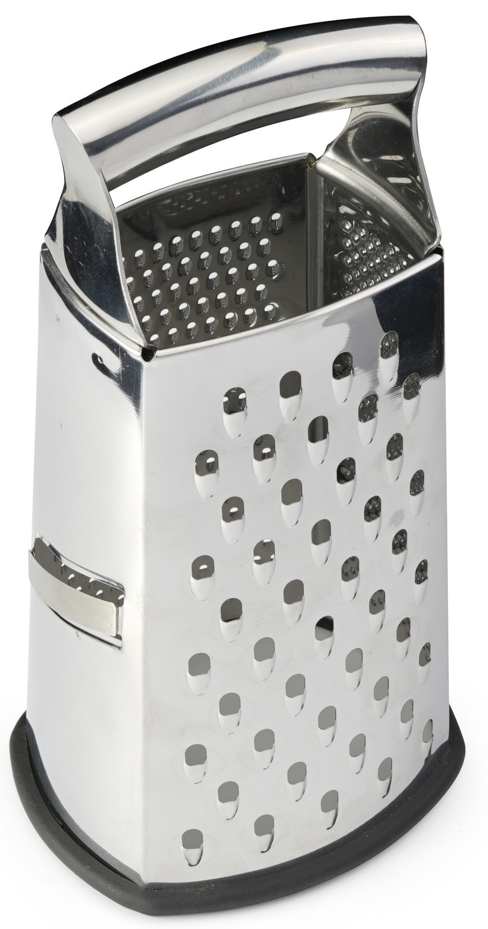 Professional Box Grater, 100% Stainless Steel with 4 Sides, Best for Parmesan Cheese, Vegetables, Ginger, XL Size