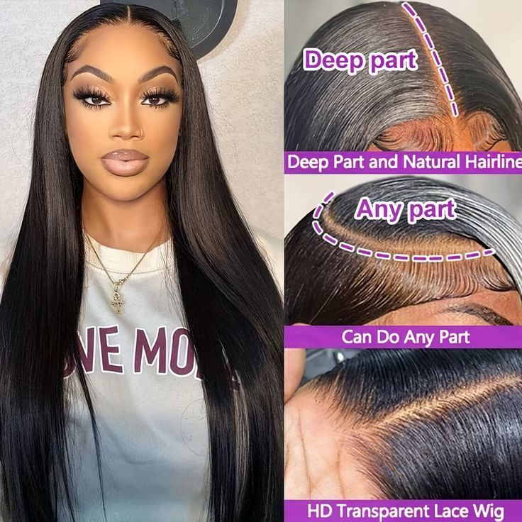 40 Inch Bone Straight Human Hair Lace Front Wigs Cuticle Aligned Hd Lace Frontal Wig Vietnamese Raw Hair Wigs For Black Women