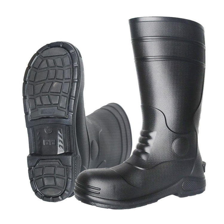 Men Light Weight Water Proof Anti Slip Anti Smashing Safety Work Fishery Fishing Fisherman Eva Rubber Sole Rain Boots