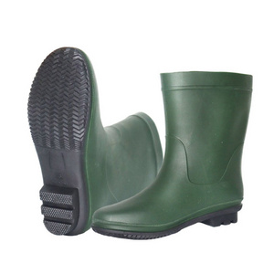 Wholesale Men Waterproof Comfortable Lightweight Anti-Fouling Labor Protection Safety Work Tpe Anti Slip Rain Boots