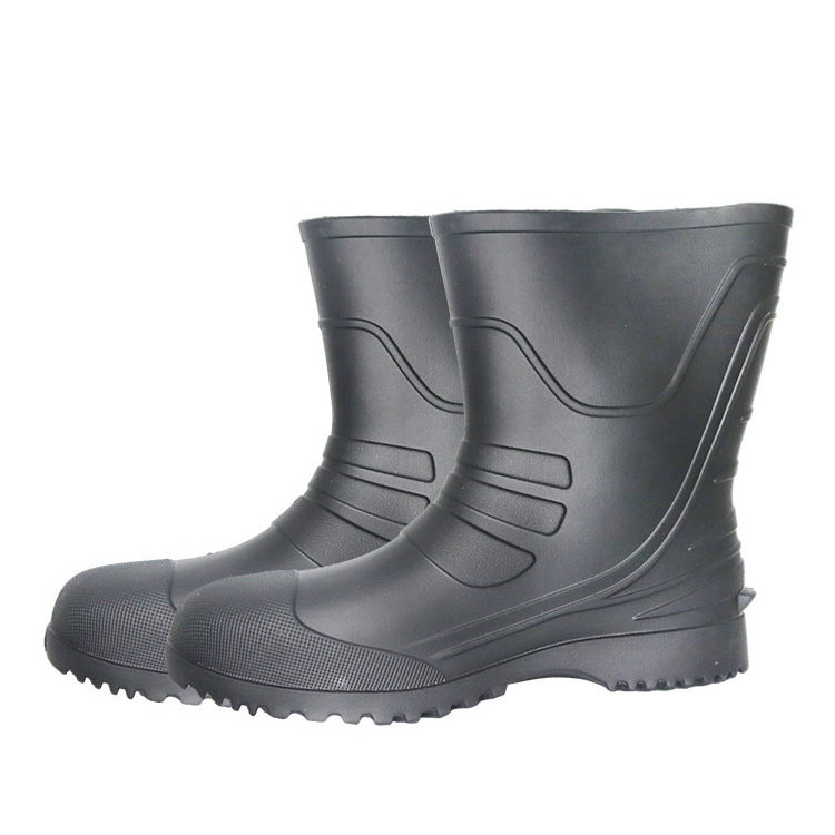 High Quality Lightweight Outdoor Activity Anti-Skid Waterproof Fisherman Fishing Safety Work Eva Rubber Foam Rain Boots