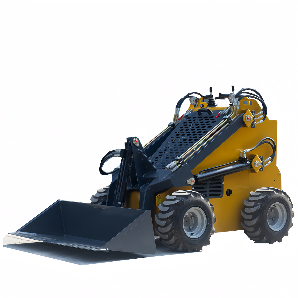 new hot ce certificate mini wheel multi-function tire bulldozer backhoe 430 skid steer loader price