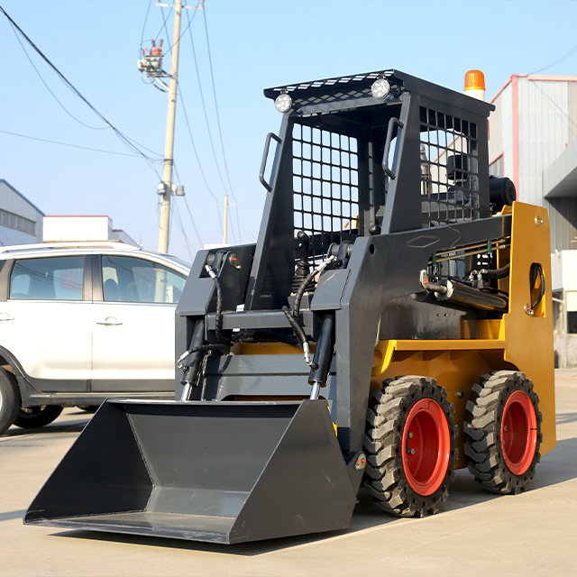 Multi-function Digger Attachment Case Wheel Front Loader Attachment Mini Skid Steer Loader Multi-function