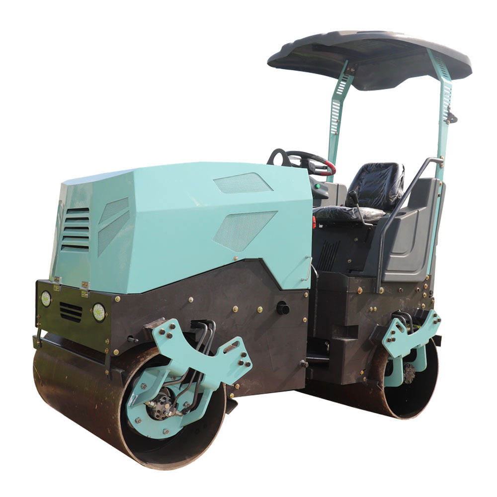 5 ton double drum vibratory road roller changfa diesel engine  mini road roller