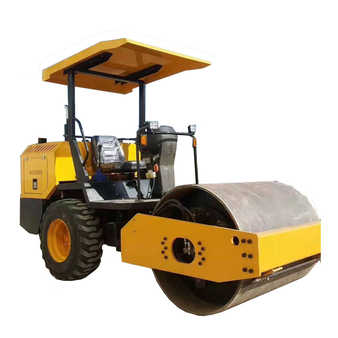 5 ton double drum vibratory road roller changfa diesel engine  mini road roller