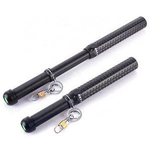 Outdoor Telescopic Zoom LED Driver Home Security Night Patrol Torch Aluminium Baseball Bat Self Defense Flashlight