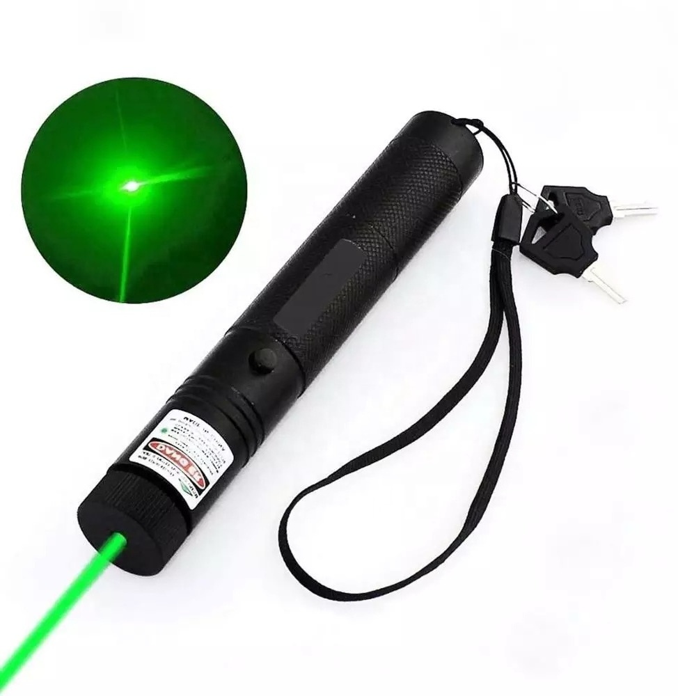 OEM Laser Logo Aluminum Pen USB Rechargeable LED Torch Strong Powerful Green Blue Red Light 1*18650 303 Laser Pointer Flashlight