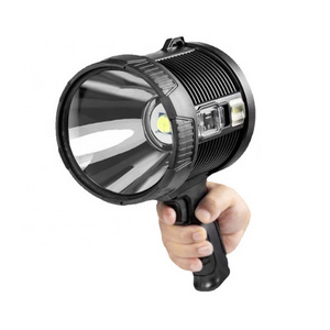 Super Bright Most Powerful Solar Torch Light USB Rechargeable Handheld T6 Spotlight Flashlight Searchlight