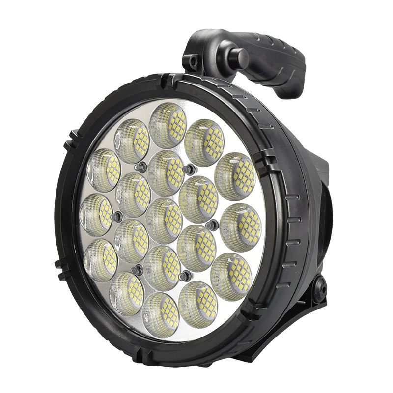 Wider Beam Super Bright 342PCS LED Spotlight Floodlight 90000 Lumen Rechargeable Handle Portable Flashlights&Torches