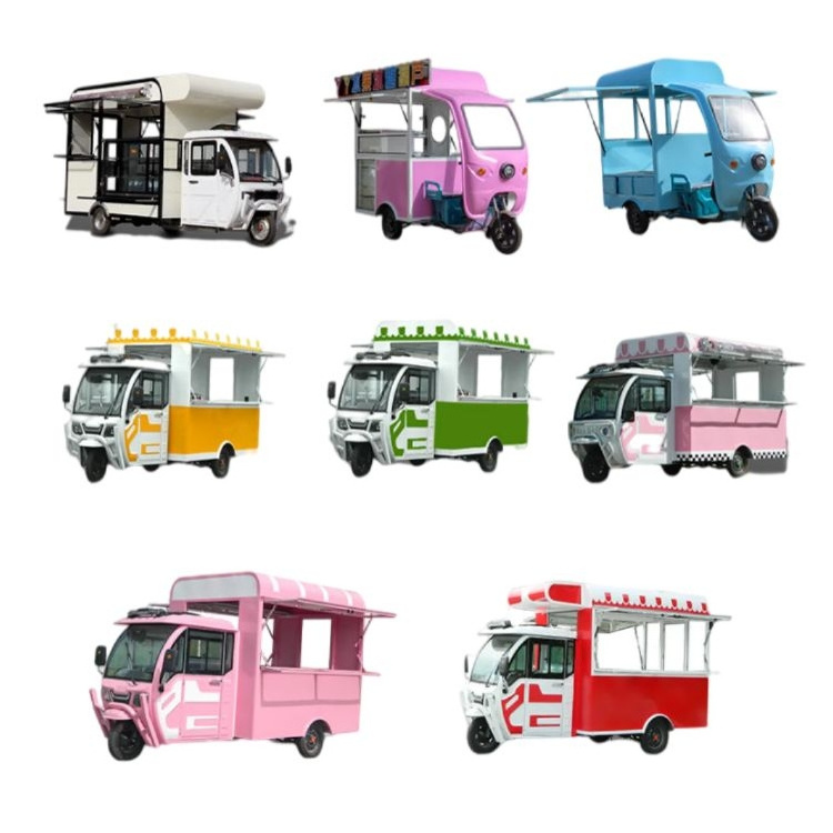 Mobile street cater electric hot dog ice cream foodtruck fast food truck vend food cart trailers car for sale restaurant ghana