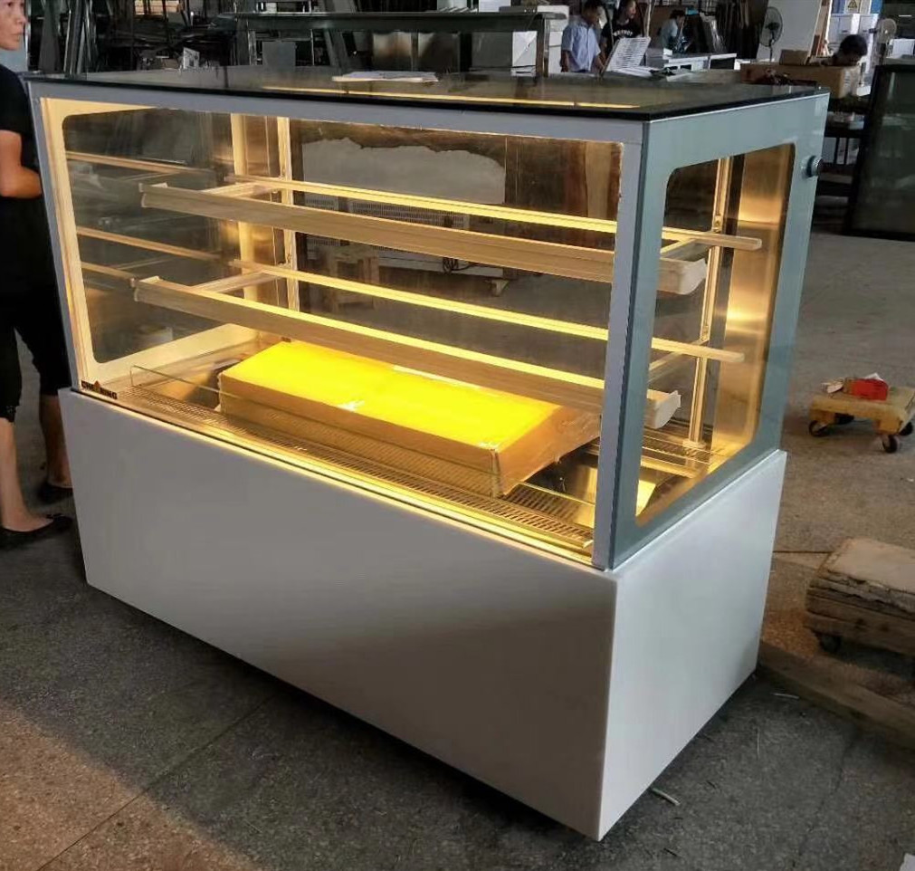 Food show case cake chocolate display refrigerated fridge commercial stands cabinets used freezer refrigerators display cheese