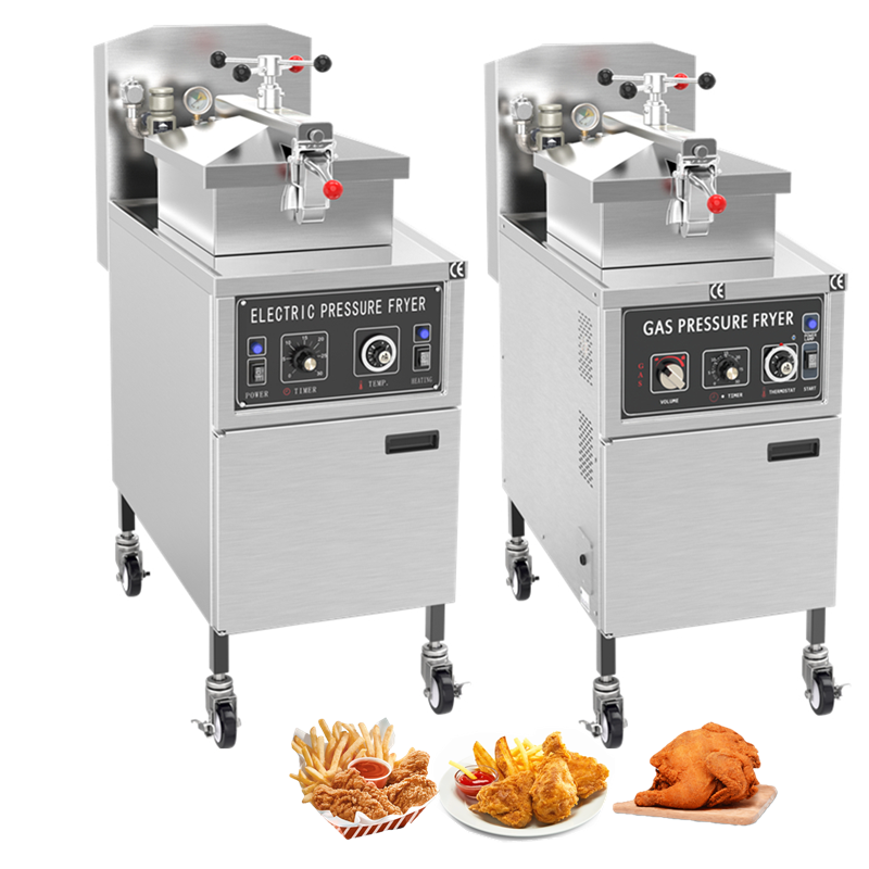 Electric CE olla freidoras a presion de pollos electrica para frito kfc casera table top small chicken pressure fryer restaurant