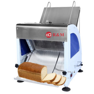 Automatic homemade bread slicer cutting slicing guide machine for home use fresh danish round loaves wire banana bread cutter