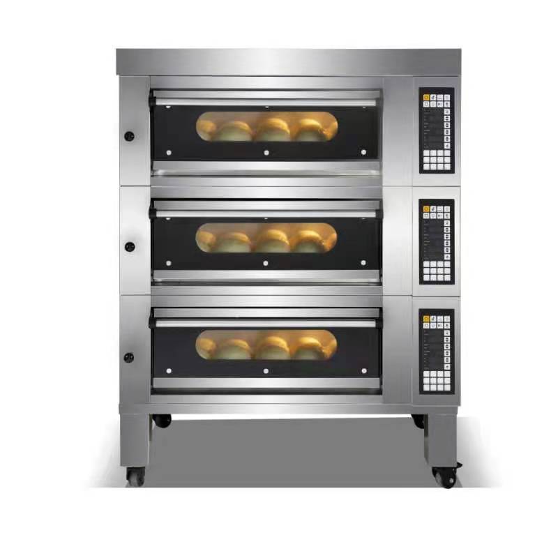 Big large industrial bread cake commercial baking oven for sale price pizza bread and cake commercial baked potato ovens baking