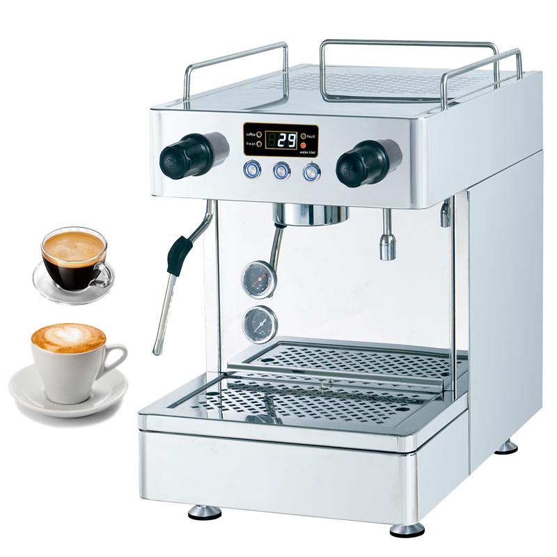 Office handy maquina de cafe astoria espresso machine coffee semi auto automatica rotary pump java and milk frother retro china