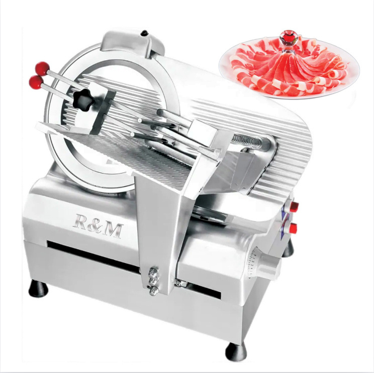 10 inch Auto deli compact pro lunch salami buffalo charcuterie cheap food processor meat slicer for raw meat prosciutto machine