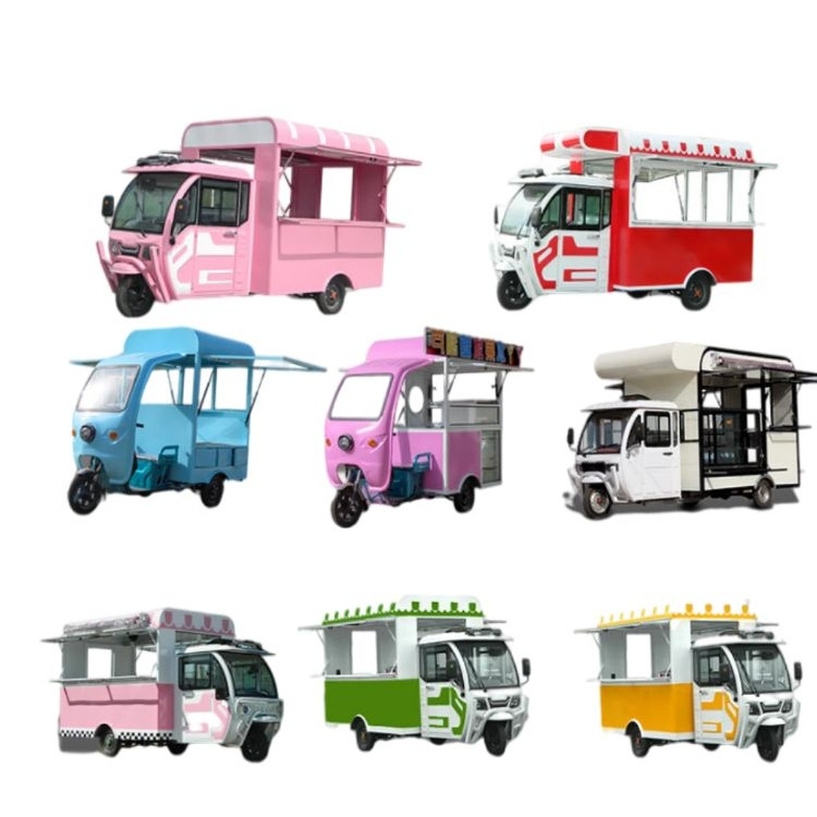 RM bbq used mini vintage food trucks cart trailer for sale in china europe pakistan thailand philippines germany sweden malaysia