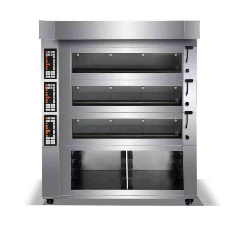 Big large industrial bread cake commercial baking oven for sale price pizza bread and cake commercial baked potato ovens baking