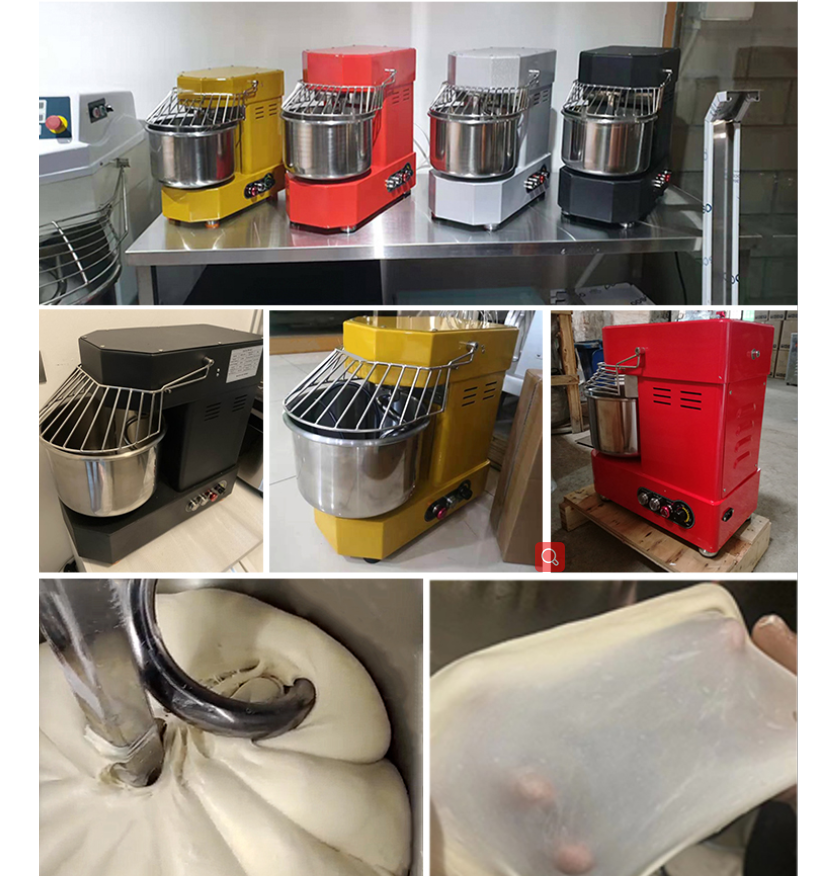 10 1000 watt spar dough mixer spiral bear bread kitchen Bread commercial used dough mixer bakery aid machine on sale paid sample