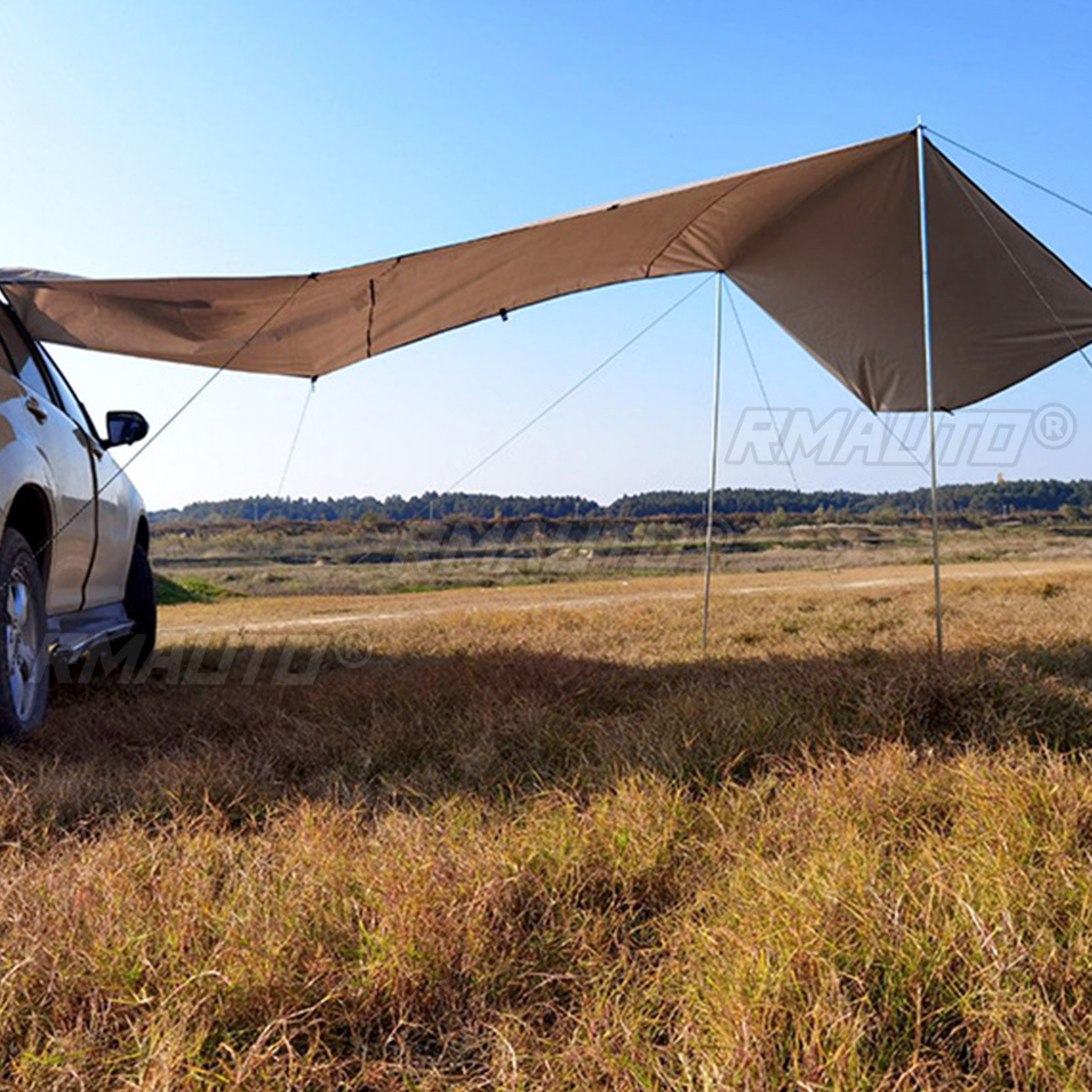 Waterproof Car Side Suv Sunshade Tent Awning canopy For Roof Top Tents Camping For jeep wrangler Car  accessories picnic