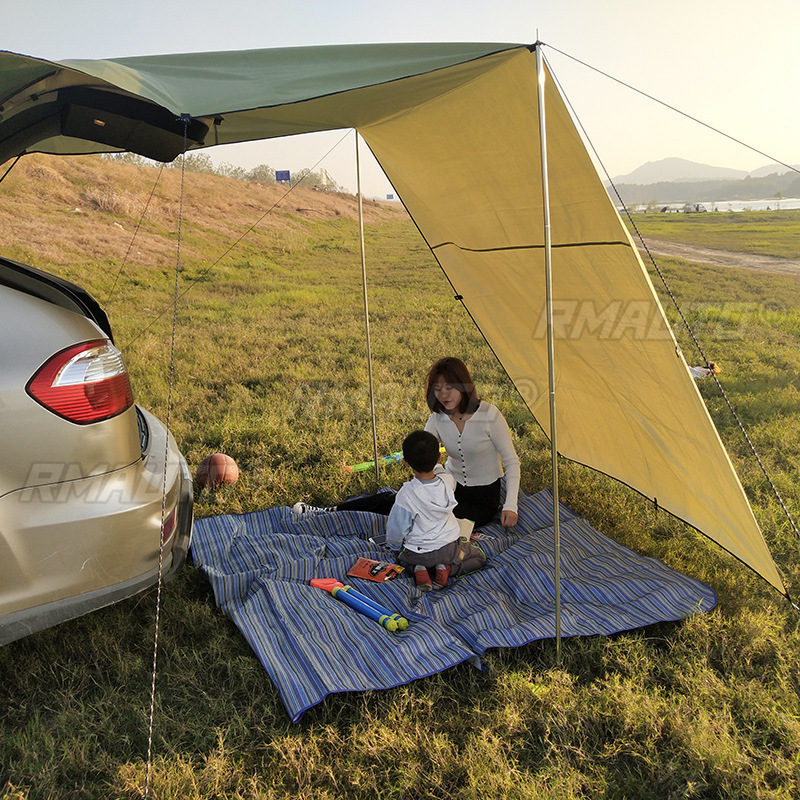 Waterproof Car Side Suv Sunshade Tent Awning canopy For Roof Top Tents Camping For jeep wrangler Car  accessories picnic