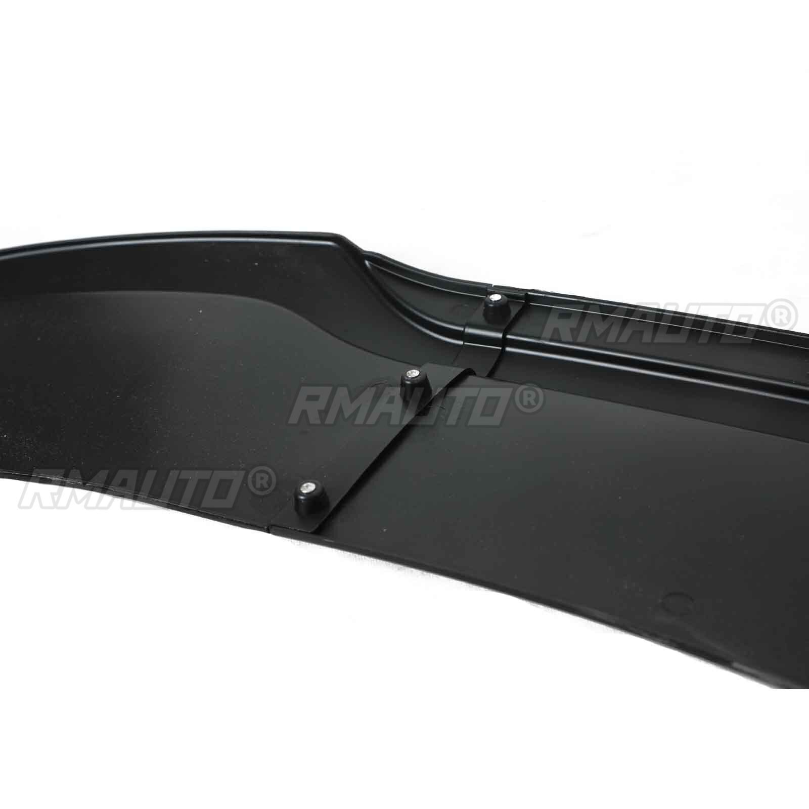 For 2015-2022 Chrysler SRT 300C 3Pcs Front Bumper Lip Splitter Diffuser Spoiler Car Accessories Glossy Black Carbon Fiber Look