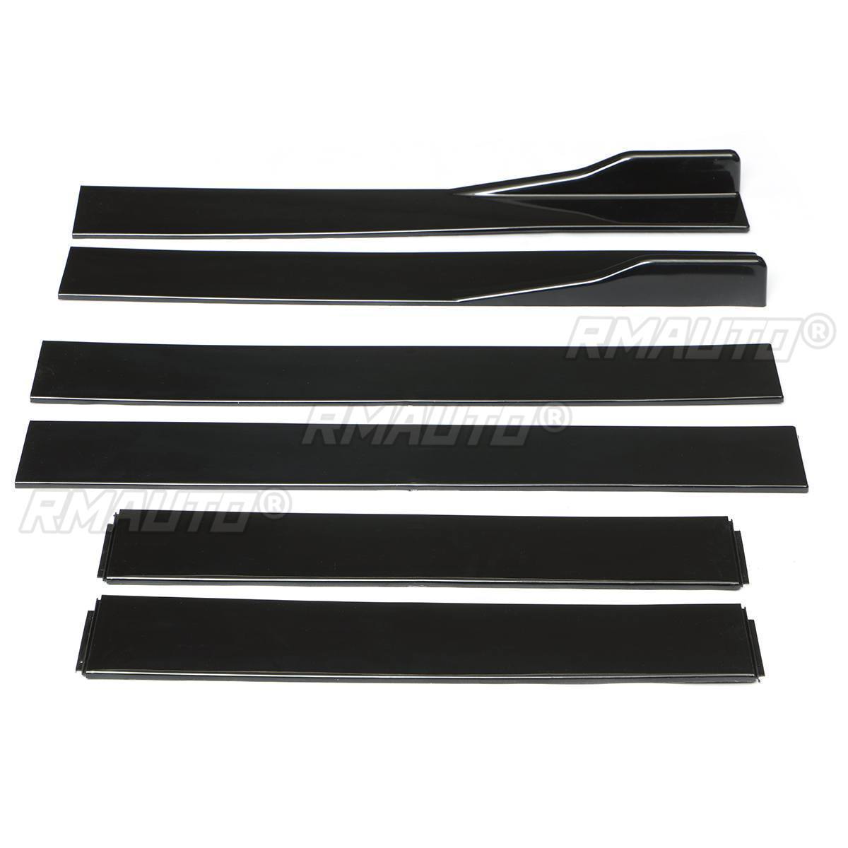 High Quality 2.2m Side Skirt Splitter Winglet Side Wing Bumper Lip For Mazda 3 Axela 6 Atenza MX5 RX8 Miata 323 626 969 RX7 RX8