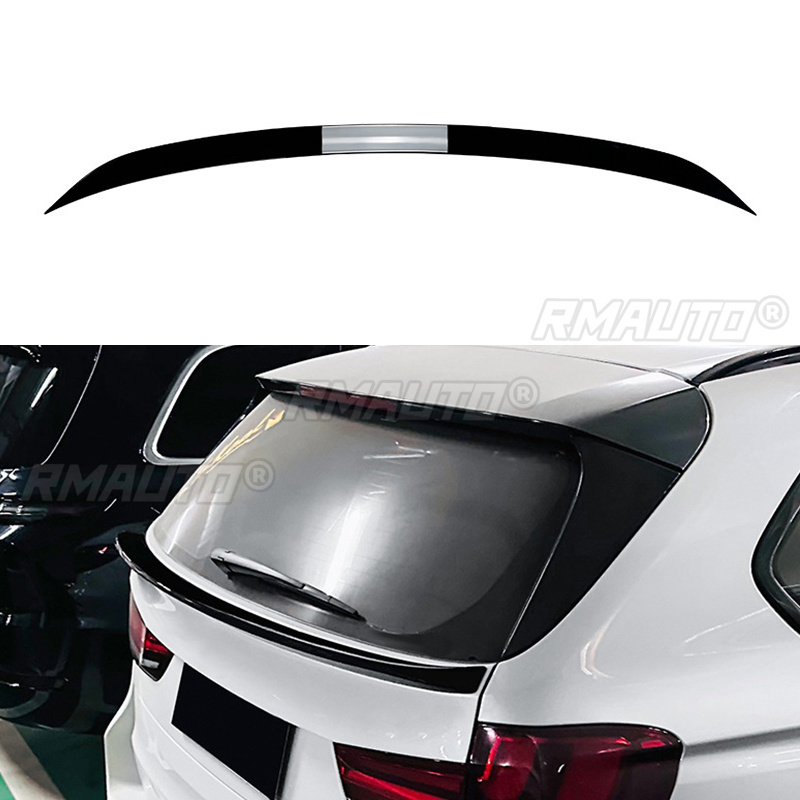 Car Rear Trunk Boot Spoiler Wing For BMW X5 F15 2014-2018 Rear Roof Spoiler Wing Body Kits Tuning Car Styling