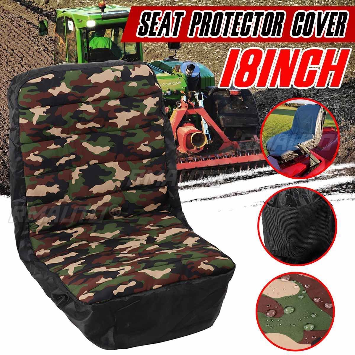 Tractor Mower Heavy Farm Vehicle Forklift Seat Cover Protector 11/15/18inch Tractor Mower Lawn Riding Dustproof Waterproof Cover