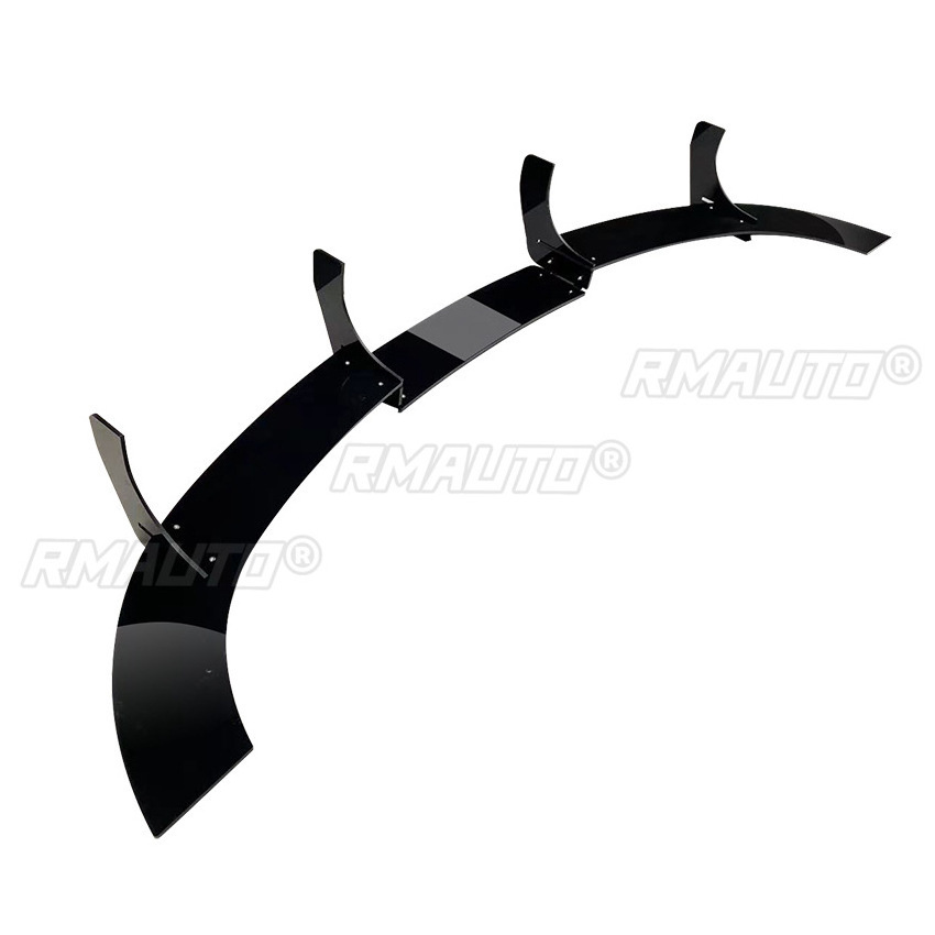 Car Rear Bumper Diffuser Rear Side Splitters Spoiler Lip Rear Bumper Protector For Volkswagen Golf 5 MK5 R32 2005-2008