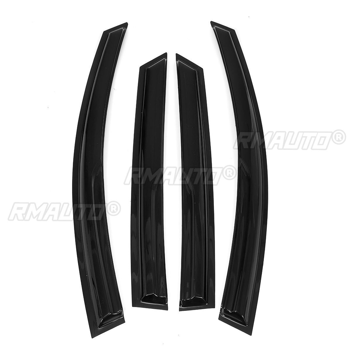 New 4x Car Side Window Deflector Tinted Guards For KIA K5 2021 2022 Rain Sun Wind Visor Vent Shields Deflectors Weathershileds