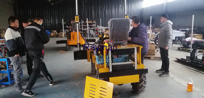 construction machinery electric concrete roller screed cement paver leveling machine for sale