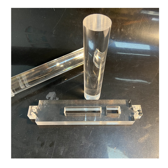 Custom Geometry Acrylic PMMA Parts Plexiglass CNC Products Clear CNC Machined Acrylic Parts Lathe Milling Acrylic Machining