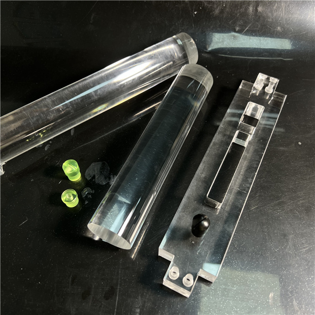 Custom Geometry Acrylic PMMA Parts Plexiglass CNC Products Clear CNC Machined Acrylic Parts Lathe Milling Acrylic Machining