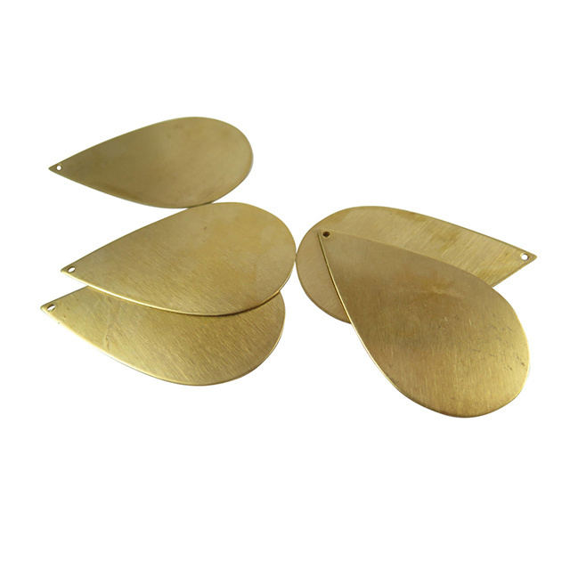 China Factory Precision Custom Laser Cutting Brass Stamping blank tag stamping blanks round stainless steel stamping part