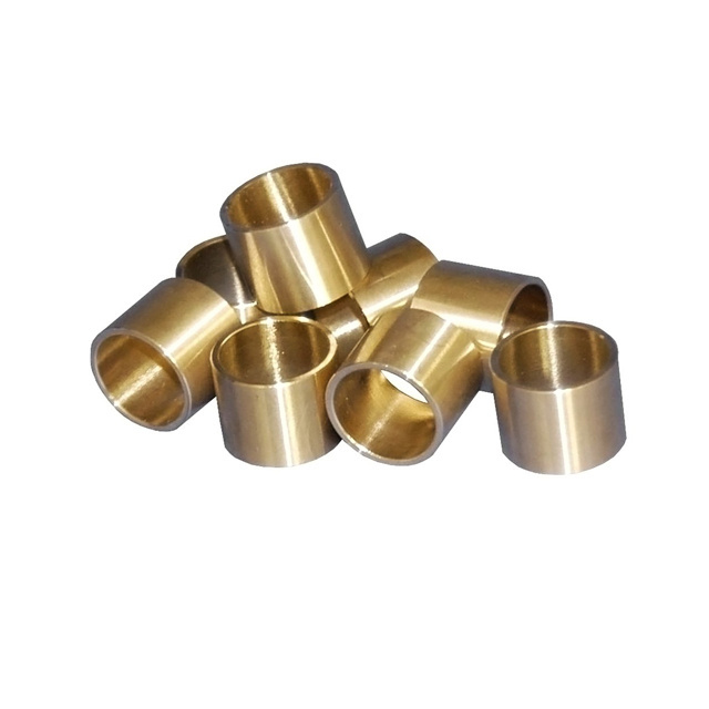 Factory price cnc turning brass bushing copper fan bushing OEM small bronze bushing