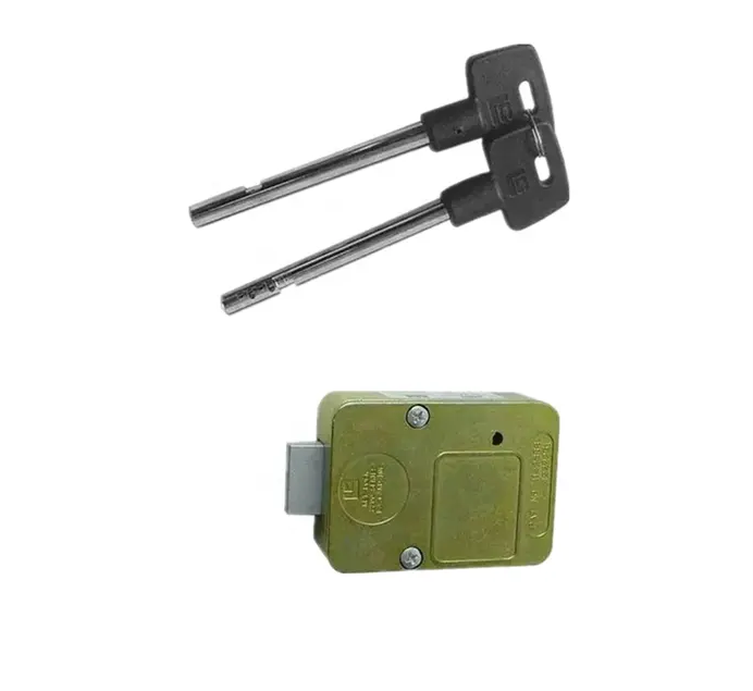 NCR Original new key 009-0008257 NCR ATM Parts Safety Box Lock Combination Vault Metal Key and Lock