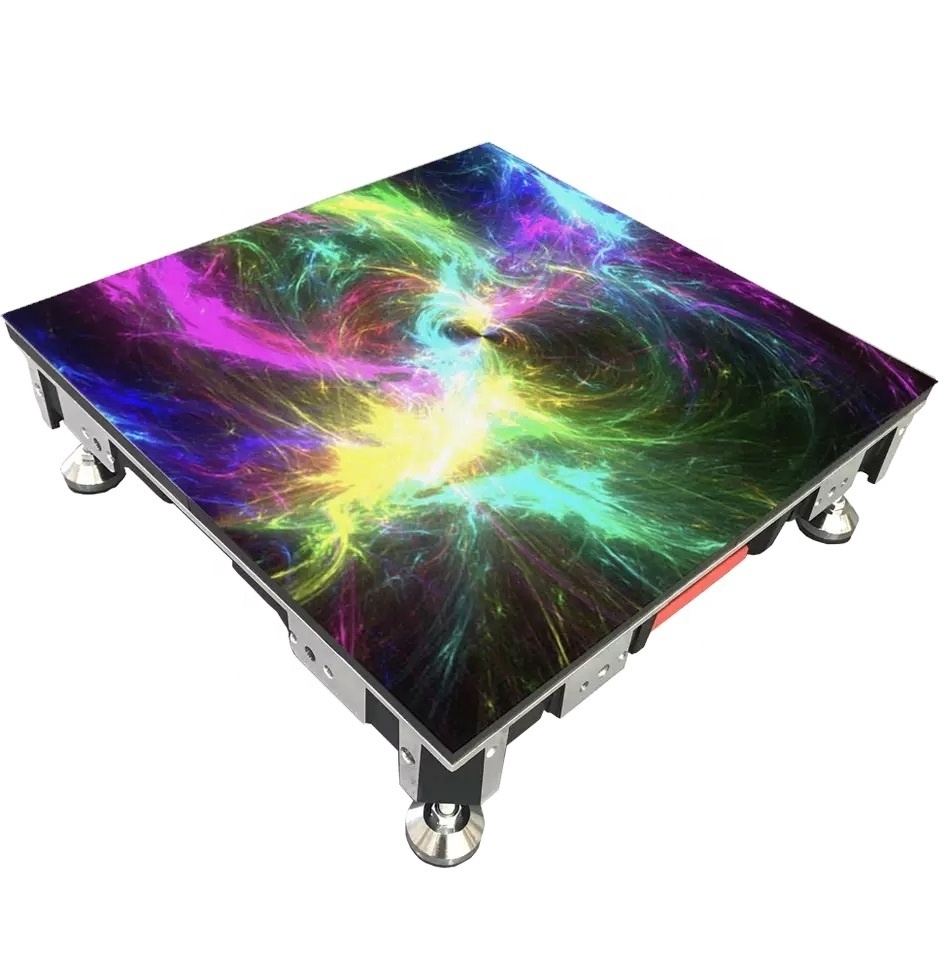 New Product Performance Center Led Floor Tile Display Rechargeable LED Dance Floor Tiles