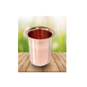 High Quality Gorgeous look pure Copper tumbler glass cup for water decorated tumbler large custom for drinking ware