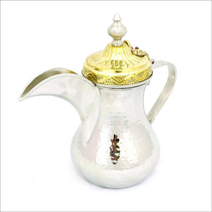 Hammered Tea and Coffee Sets Arabic Tea Set Home Decor Wedding Home Kitchen Tea Coffee Pots Dallah for Hot Selling Turkish Cezve