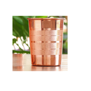 Handmade Design Premium Quality Unlined Pure Copper Cups Glasses Moscow Mule Hammered Copper Tumbler for Drinking ware